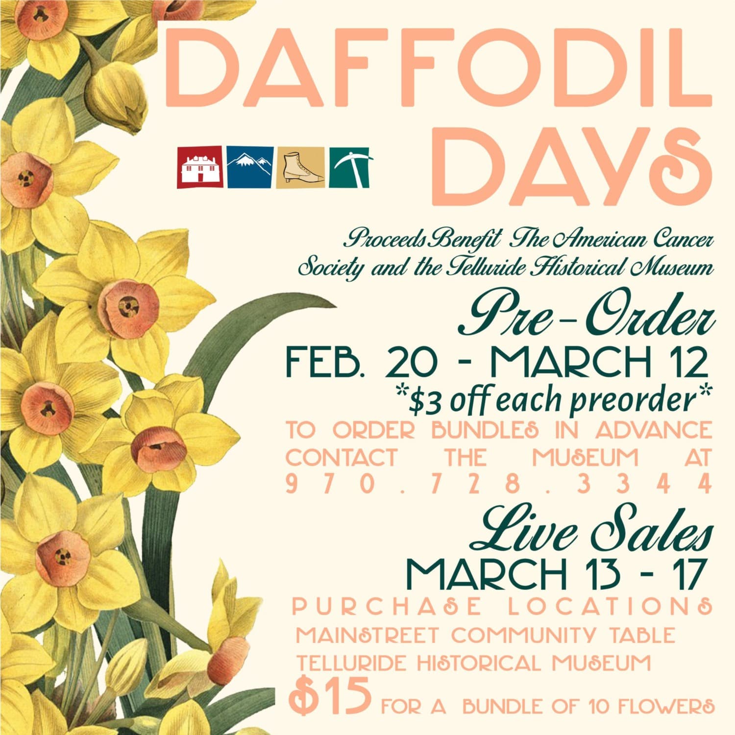 Life@Telluride: Daffodils Day — featured image