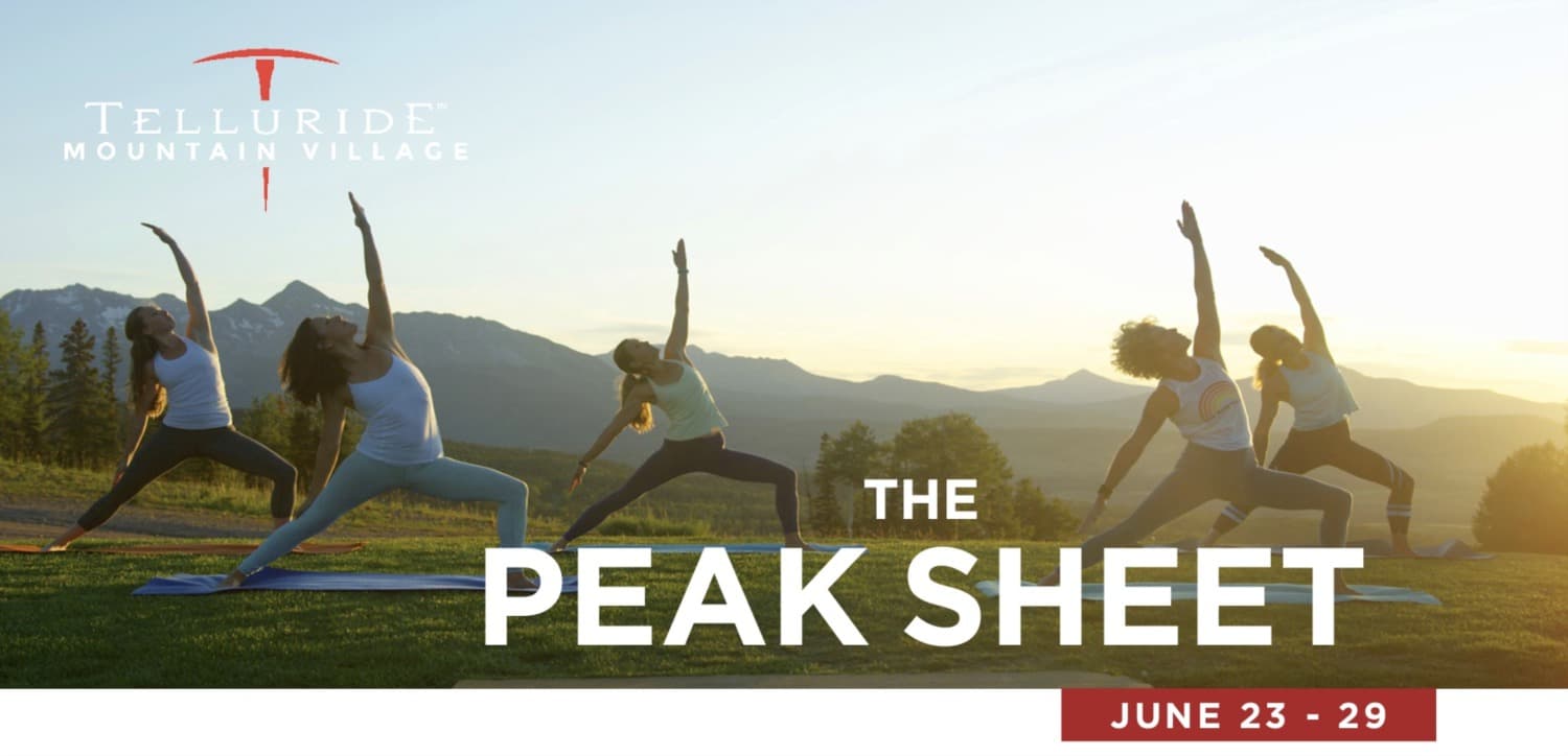 Telluride Peak Sheet (June 23-29, 2023) — featured image
