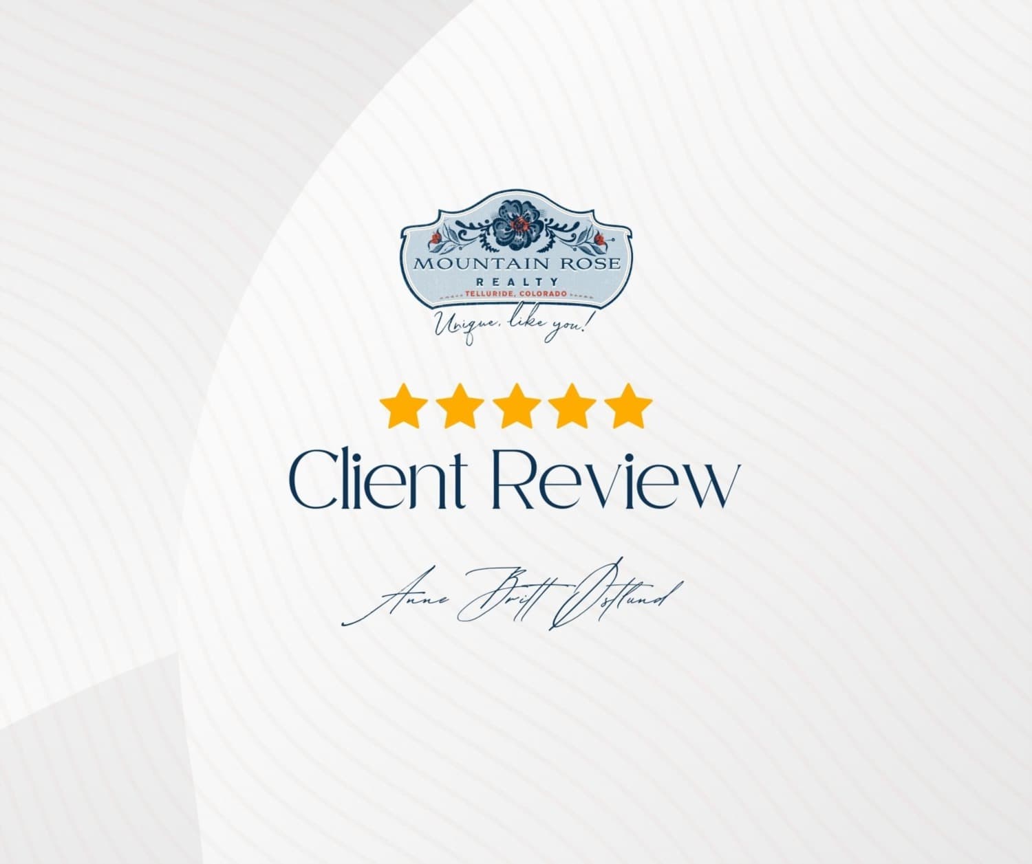 Another Happy 'Mountain Rose Realty' Client! — featured image