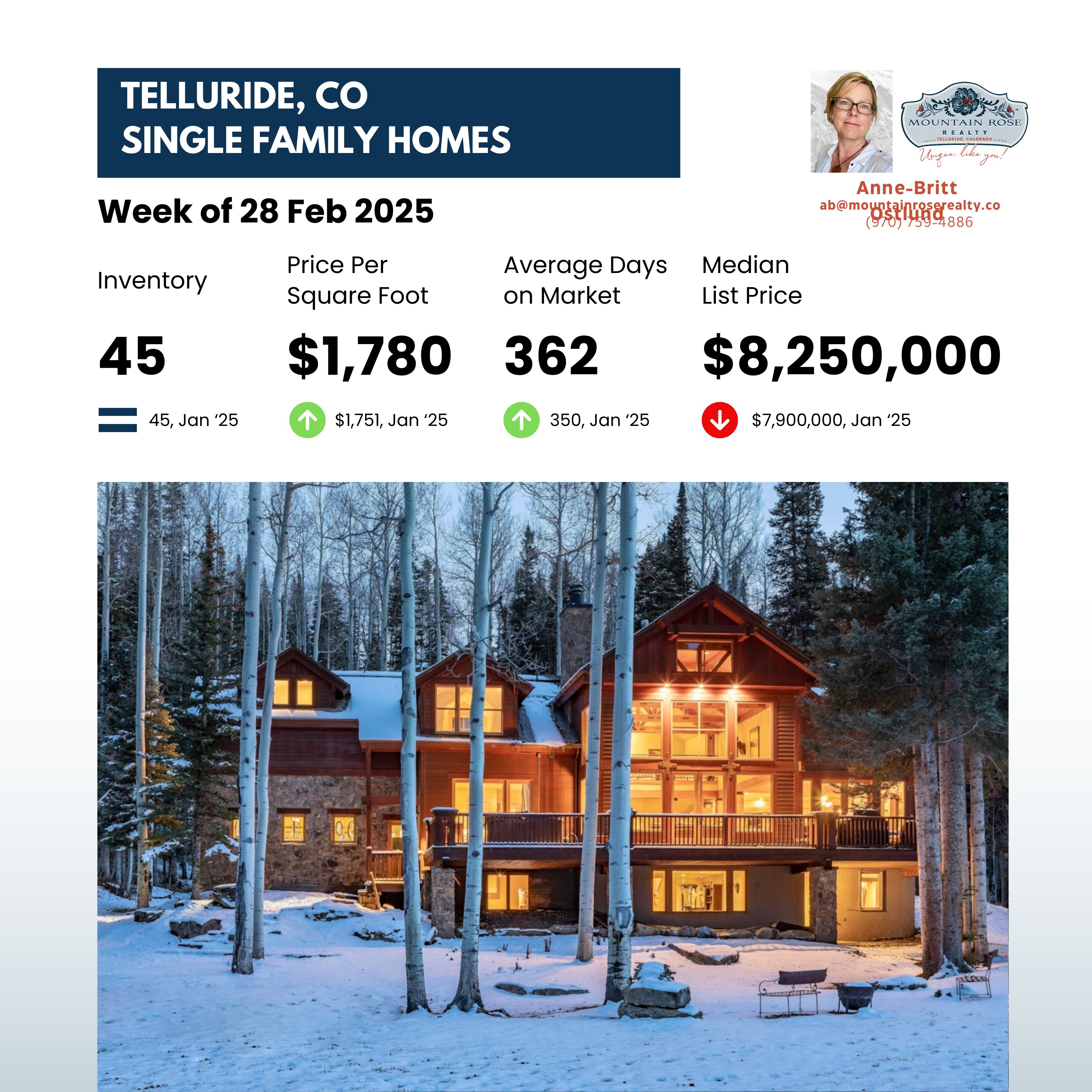 Telluride Luxury Housing Market Update: Week of February 28, 2025 — photo 1